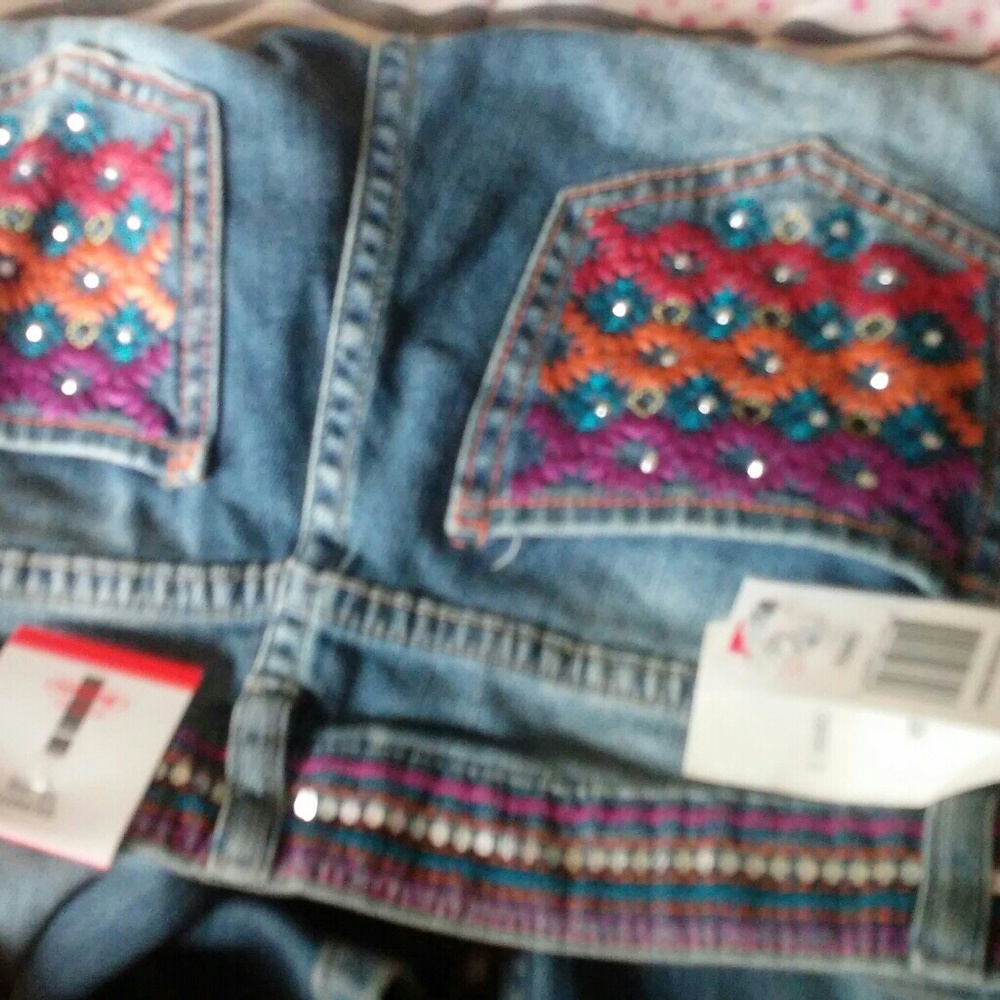 Multicolor jeans